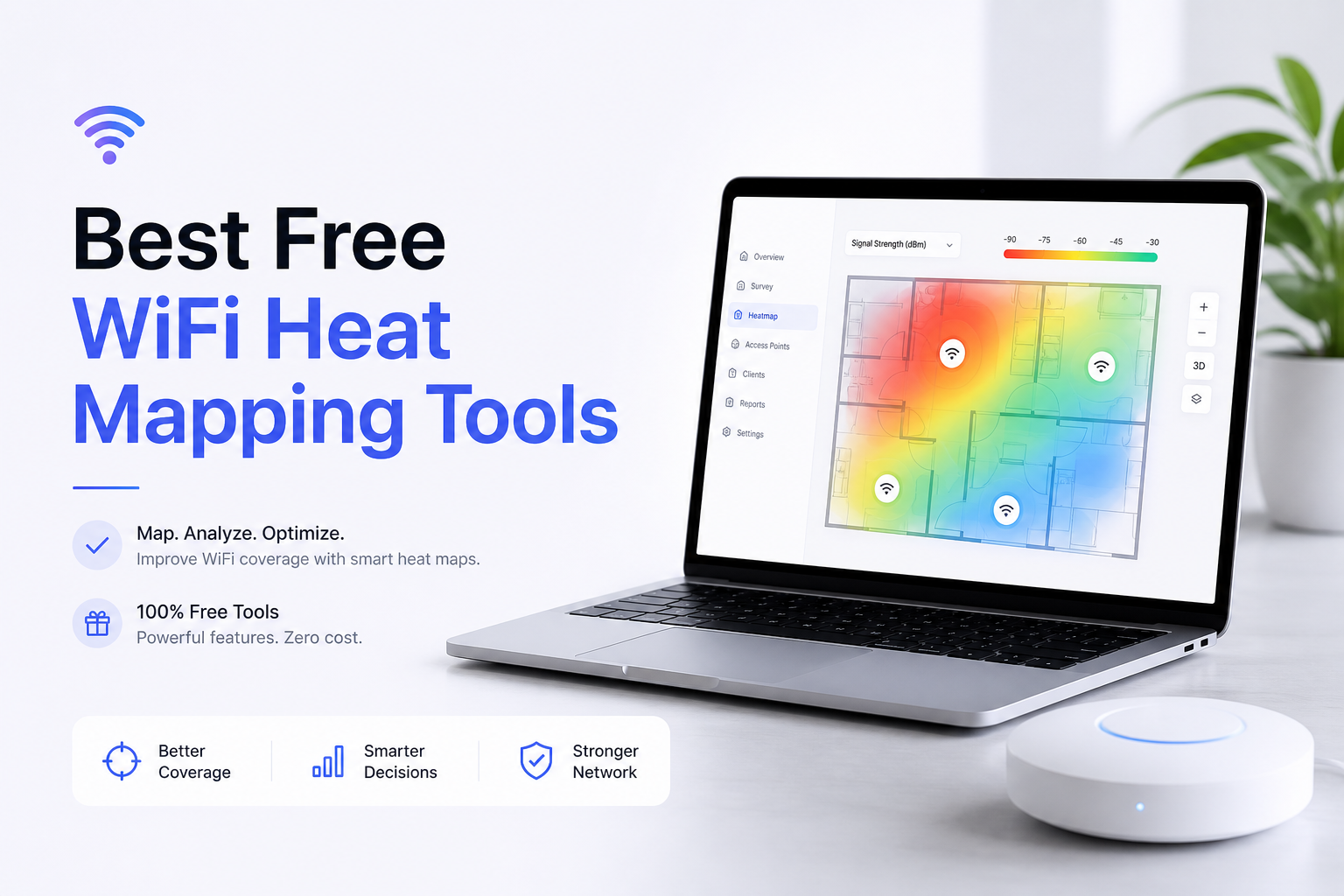 Best Free WiFi Heat Mapping Tools