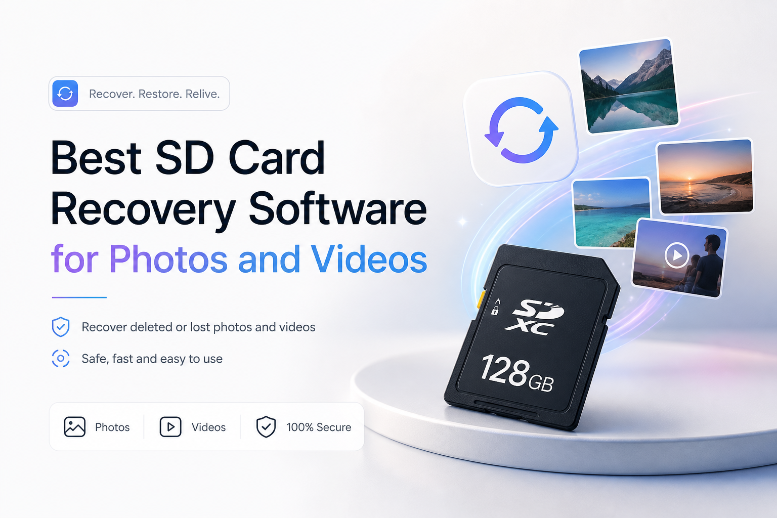 Best SD Card Recovery Software for Photos and Videos