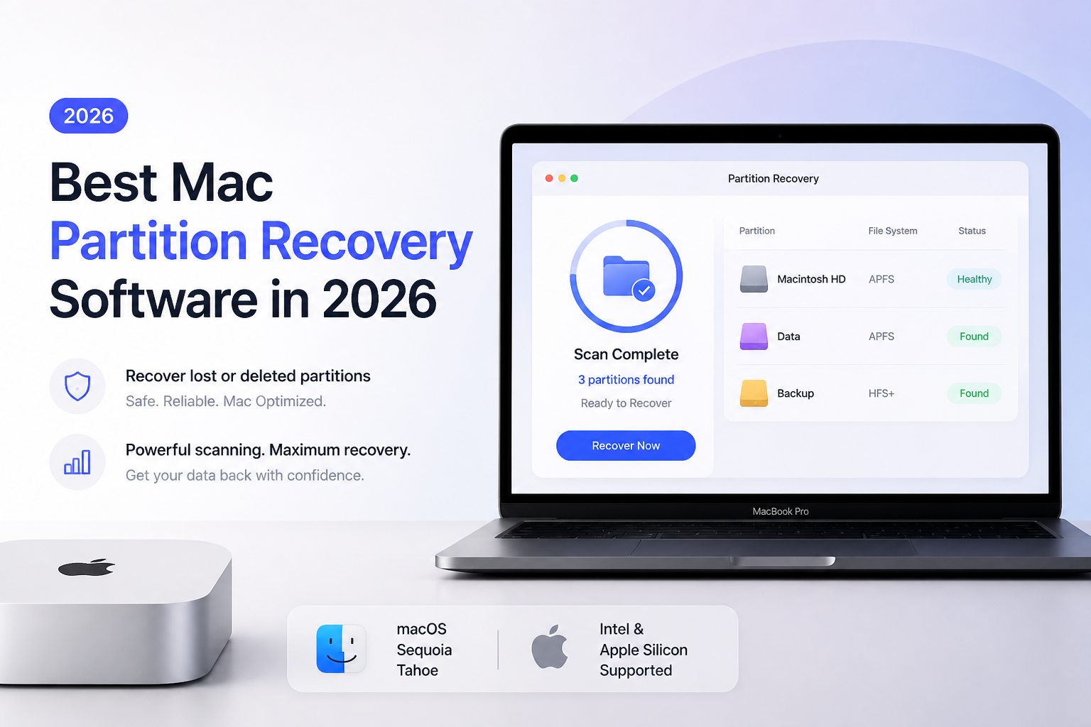 Best Mac Partition Recovery Software in 2026