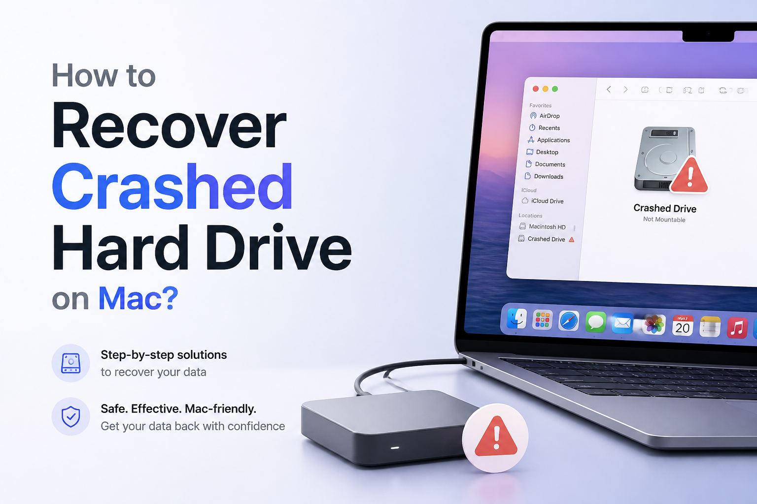 How to Recover Crashed Hard Drive on Mac?