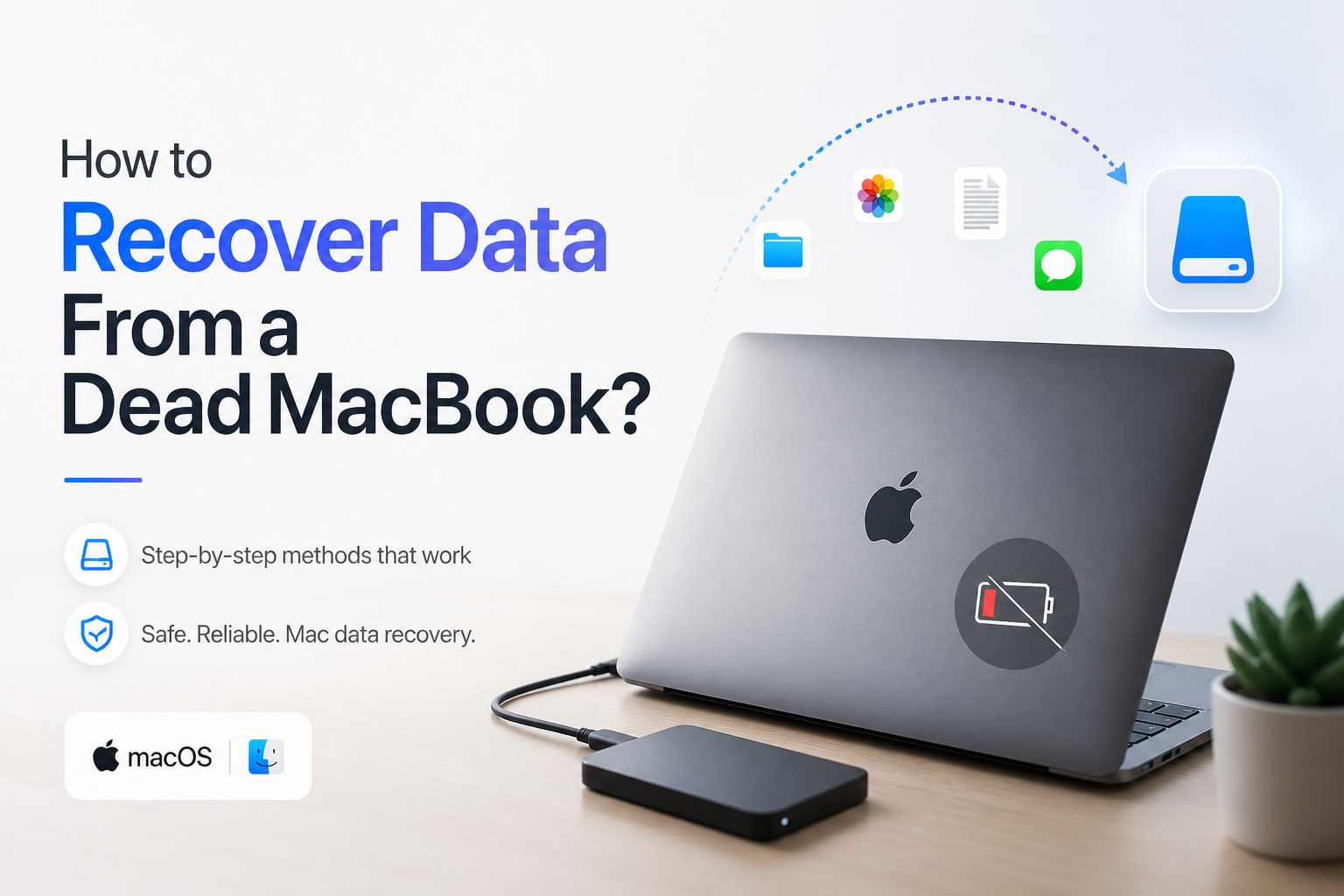 How to Recover Data From a Dead MacBook?