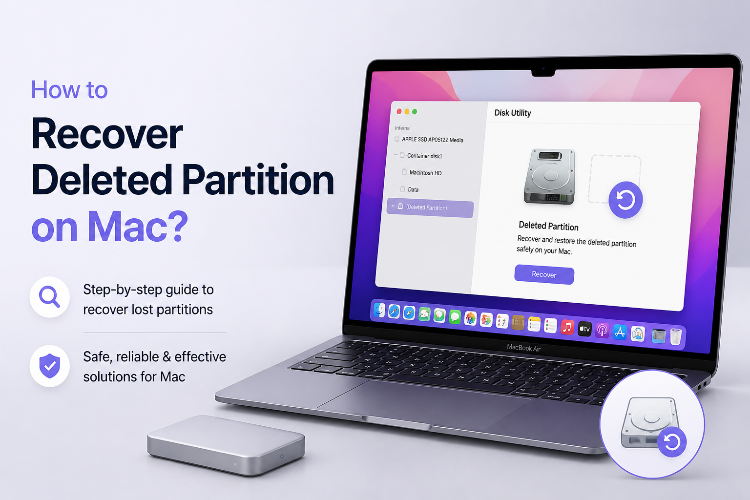 How to Recover Deleted Partition on Mac?