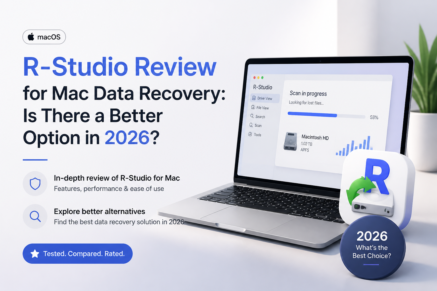 R-Studio Review for Mac Data Recovery: Is There a Better Option in 2026?