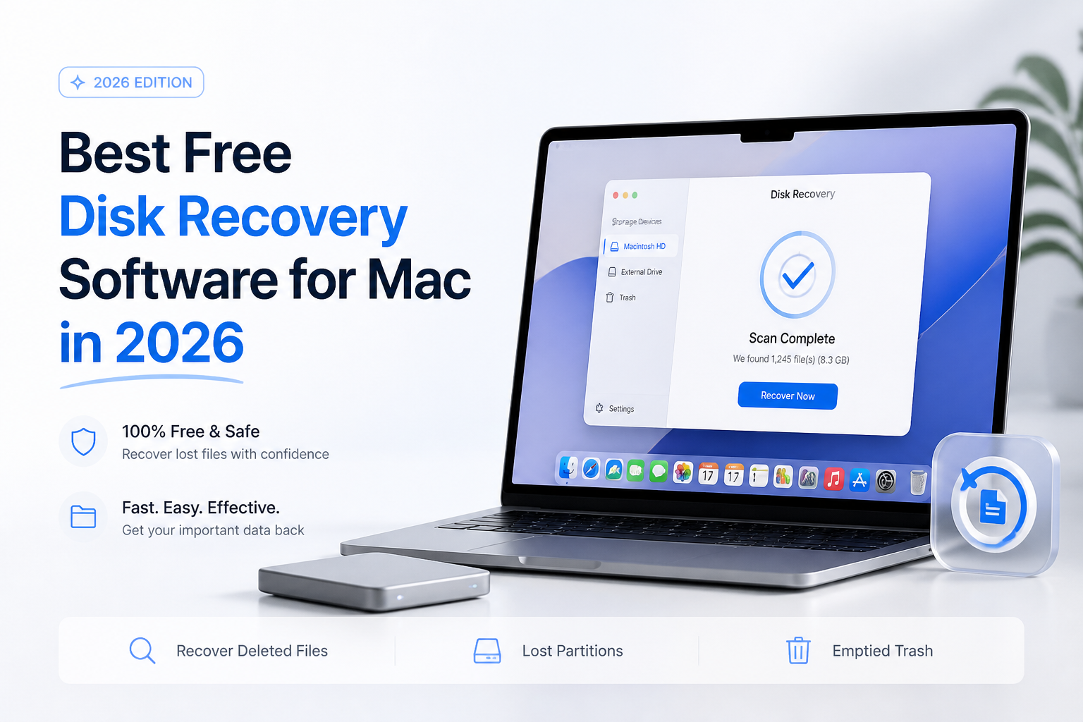 Best Free Disk Recovery Software for Mac in 2026