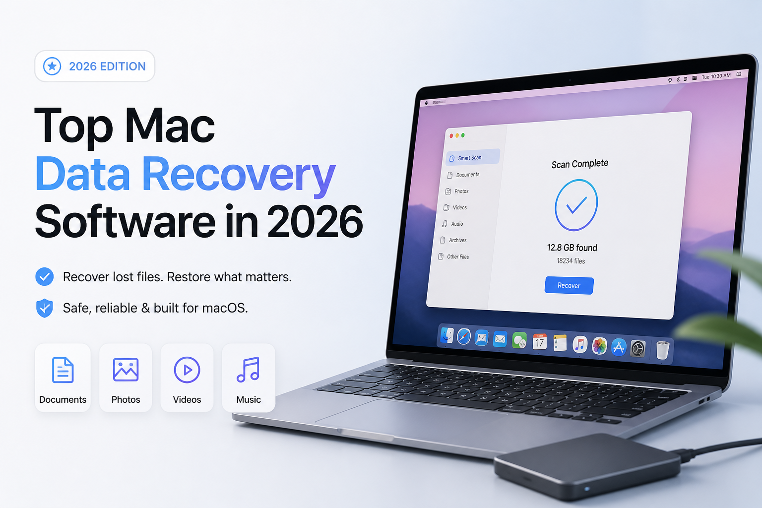 Top Mac Data Recovery Software in 2026